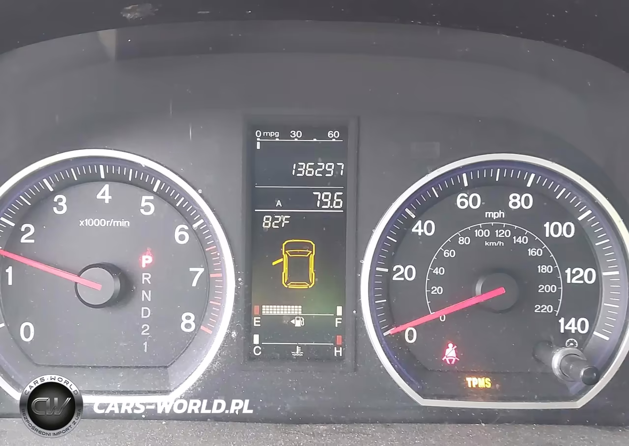 2008 Honda Cr-V Ex-L VIN:JHLRE48708C050007 - 7