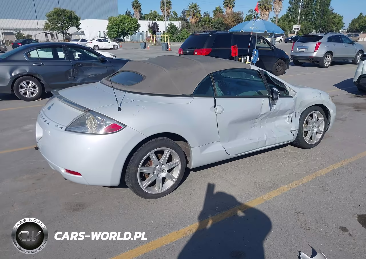 2007 Mitsubishi Eclipse Spyder Gt VIN:4A3AL35T57E007536 - 4