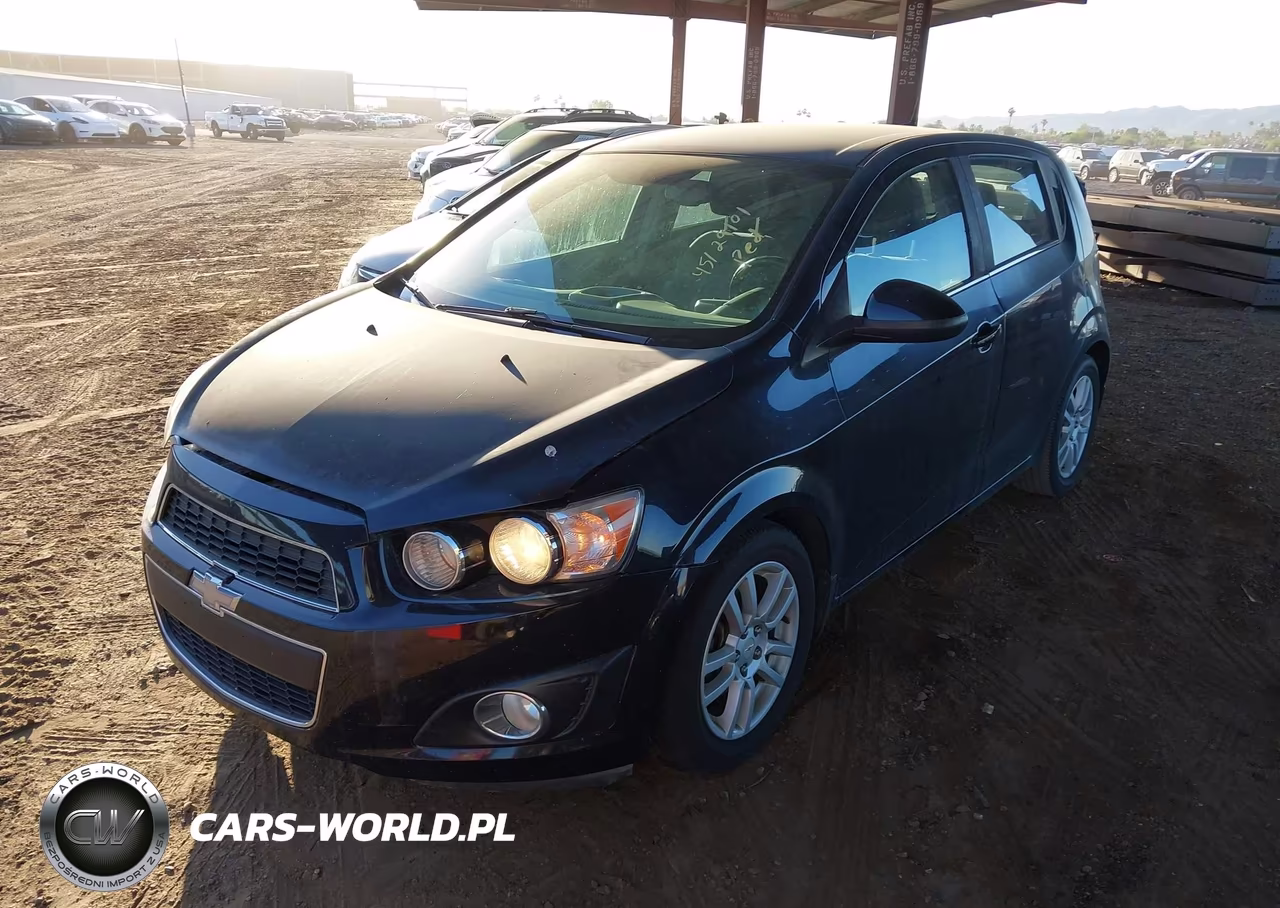 2012 Chevrolet Sonic 2Lt VIN:1G1JC6SH2C4156953 - 2