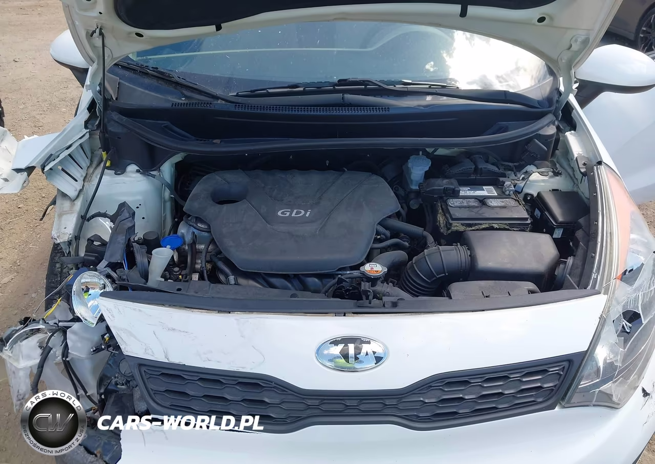 2013 Kia Rio Lx VIN:KNADM5A34D6293428 - 10