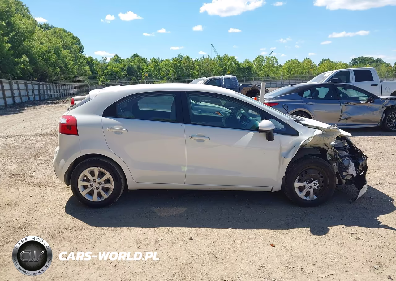 2013 Kia Rio Lx VIN:KNADM5A34D6293428 - 13