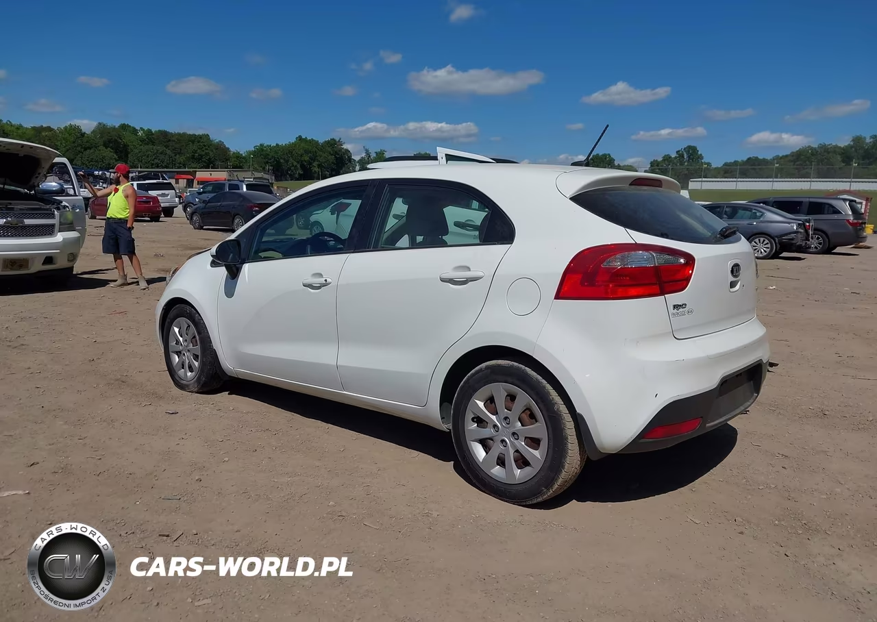 2013 Kia Rio Lx VIN:KNADM5A34D6293428 - 3