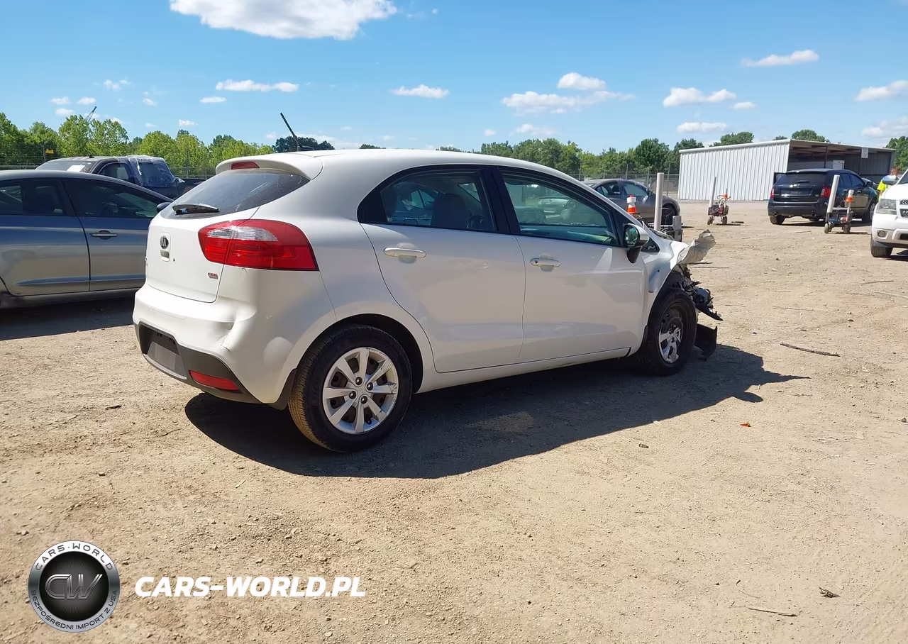 2013 Kia Rio Lx VIN:KNADM5A34D6293428 - 4