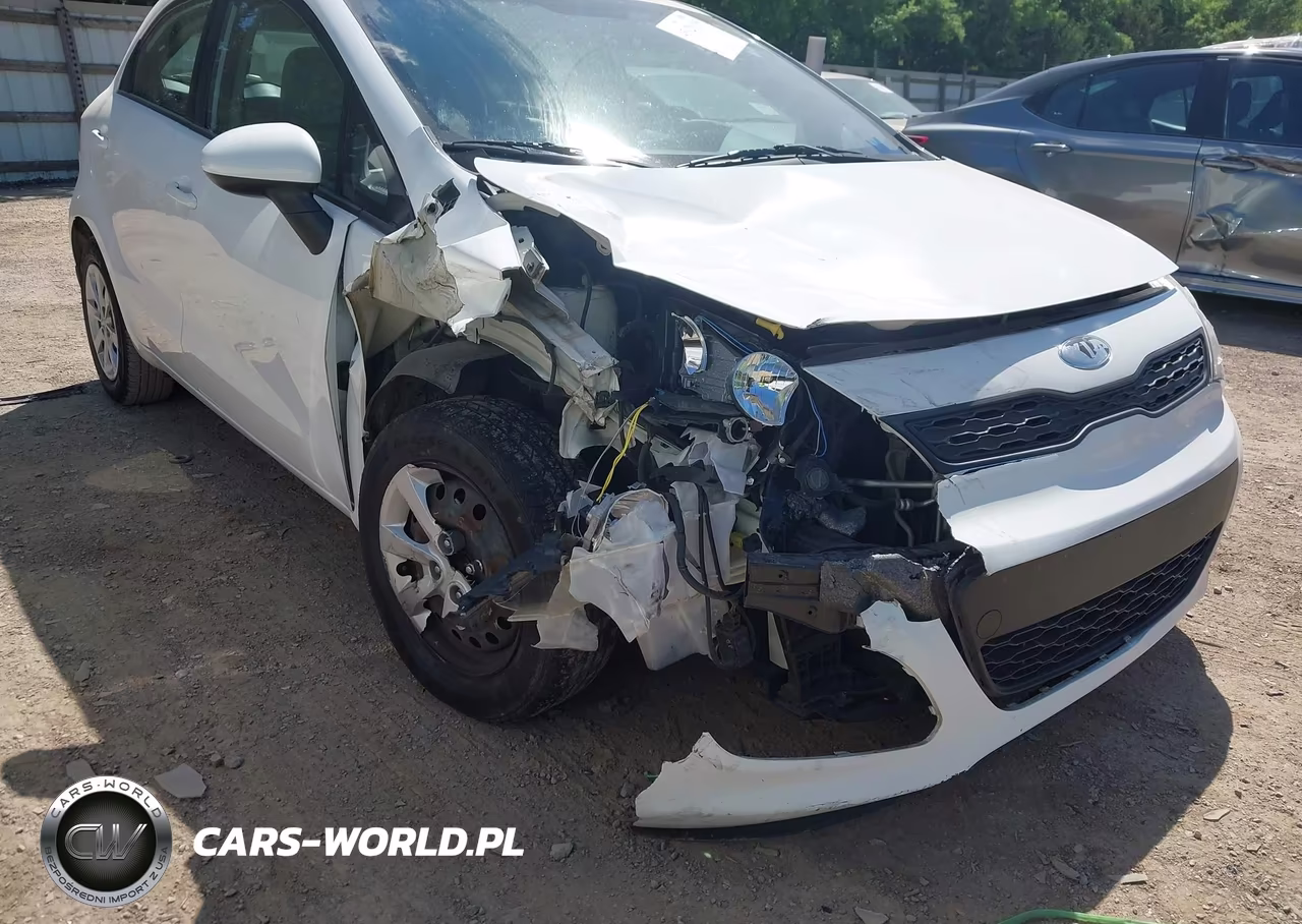 2013 Kia Rio Lx VIN:KNADM5A34D6293428 - 6
