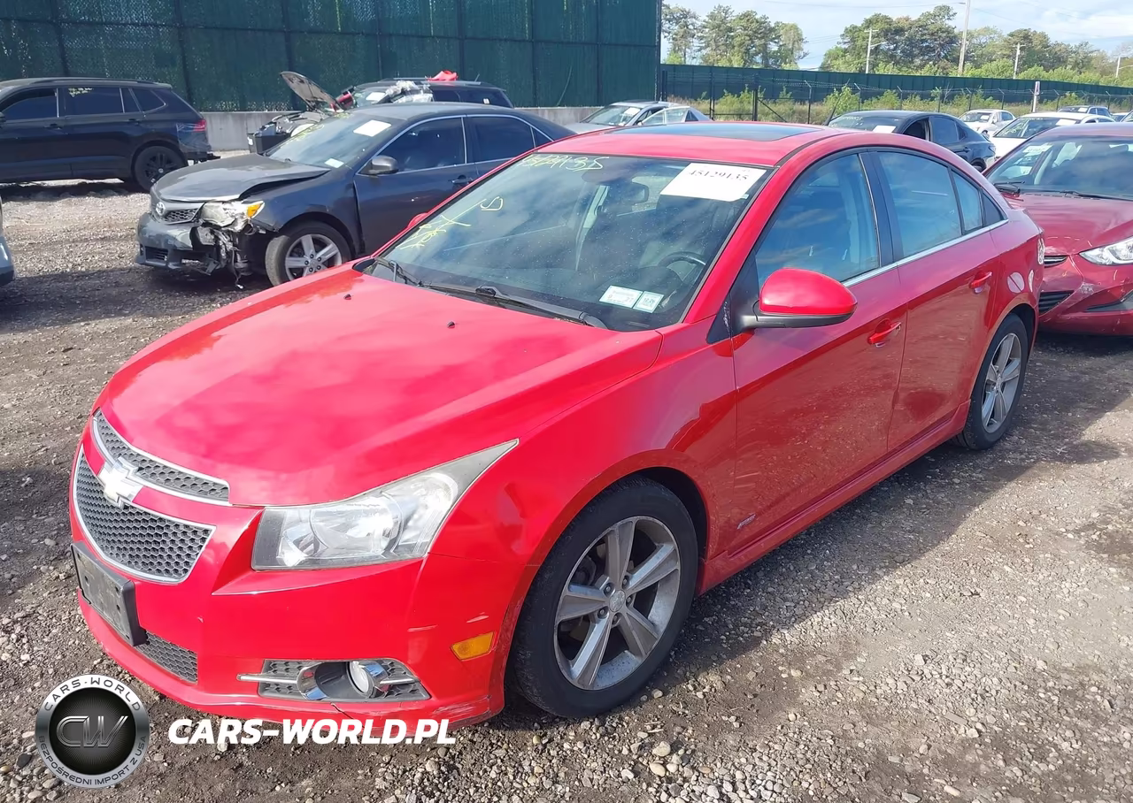 2012 Chevrolet Cruze 2Lt VIN:1G1PG5SC2C7376704 - 2