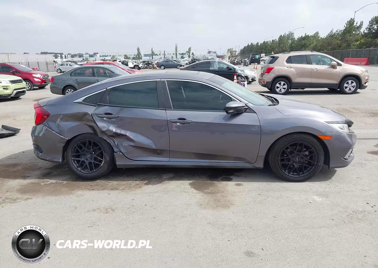 2020 Honda Civic Ex VIN:19XFC1F37LE022694 - 13