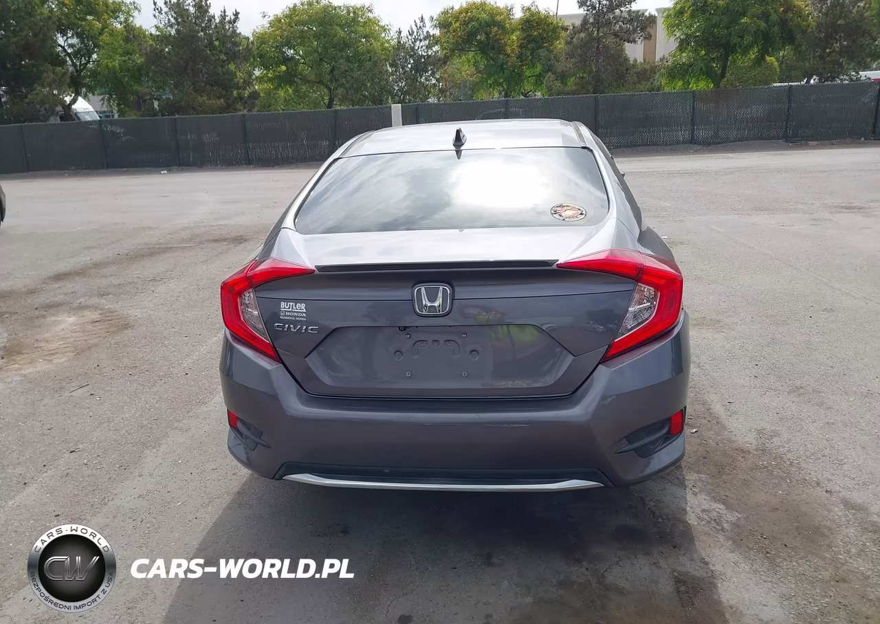 2020 Honda Civic Ex VIN:19XFC1F37LE022694 - 16