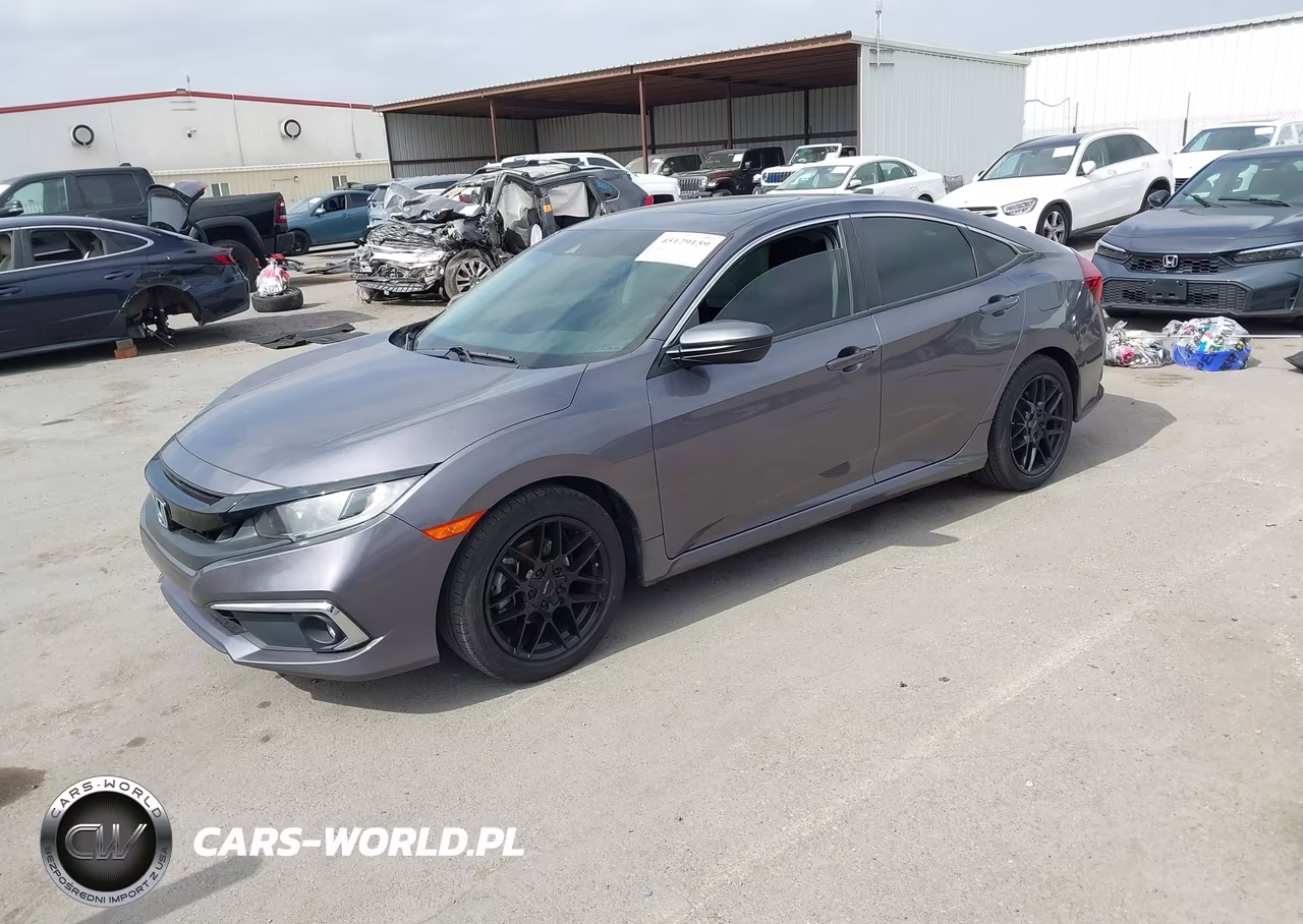 2020 Honda Civic Ex VIN:19XFC1F37LE022694 - 2