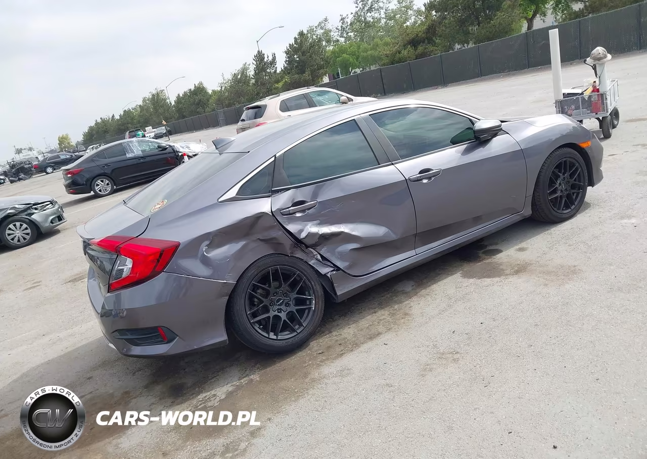 2020 Honda Civic Ex VIN:19XFC1F37LE022694 - 4