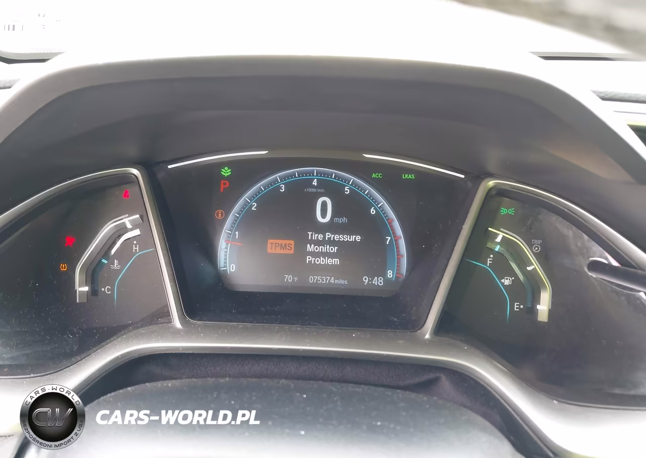 2020 Honda Civic Ex VIN:19XFC1F37LE022694 - 7