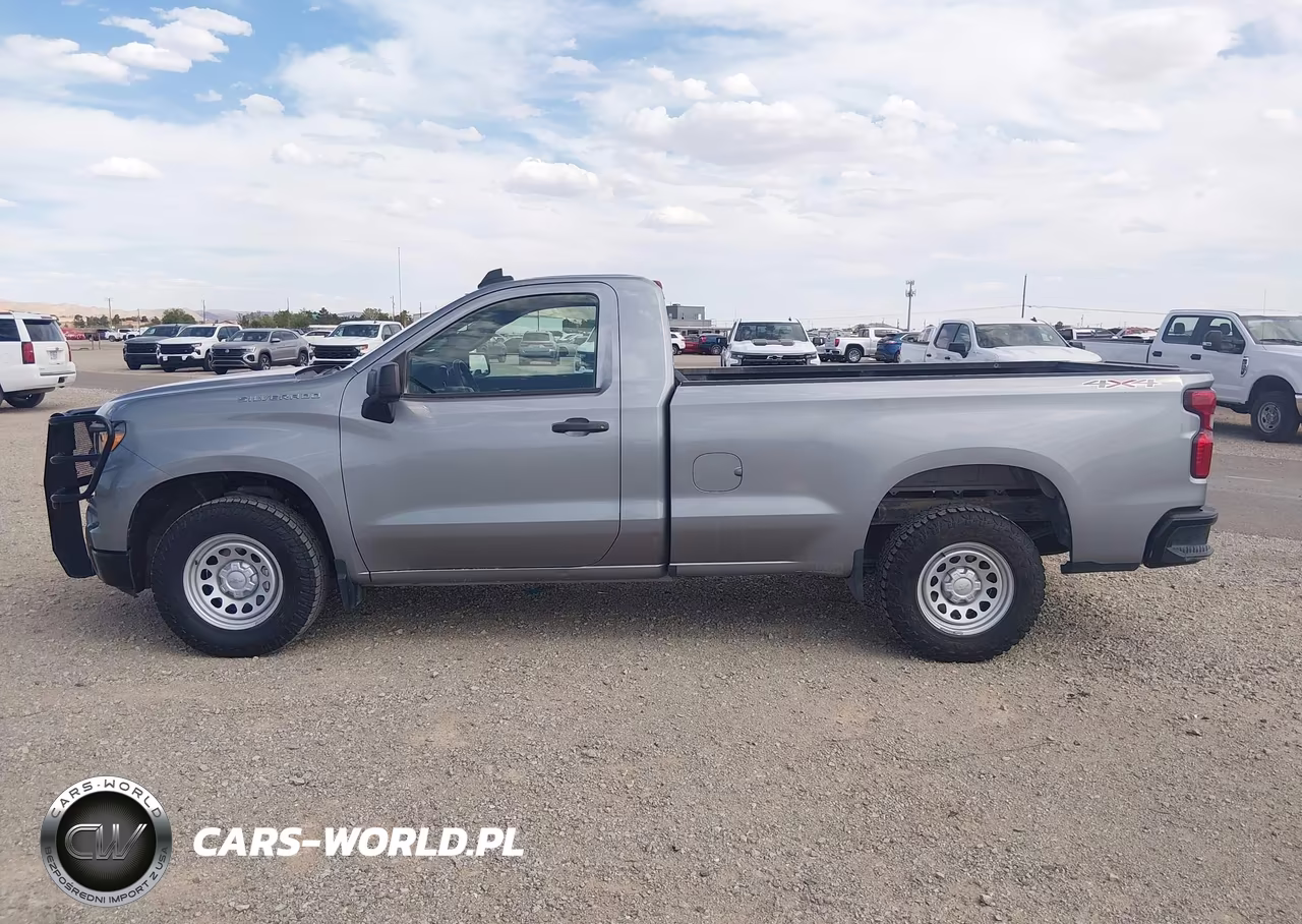 2023 Chevrolet Silverado 1500 4Wd Long Bed Wt VIN:3GCNDAED0PG209885 - 14