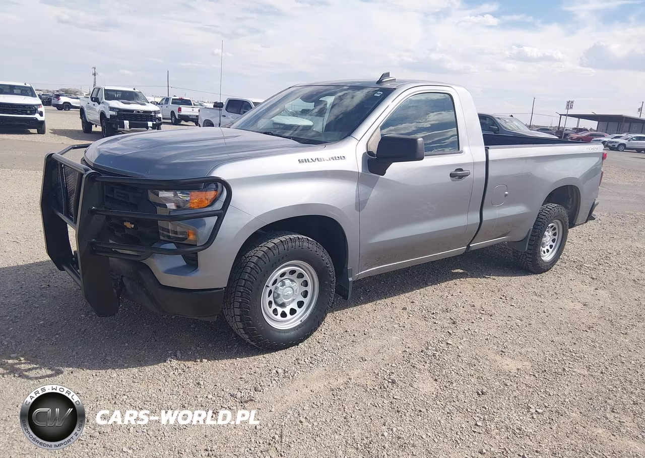 2023 Chevrolet Silverado 1500 4Wd Long Bed Wt VIN:3GCNDAED0PG209885 - 2