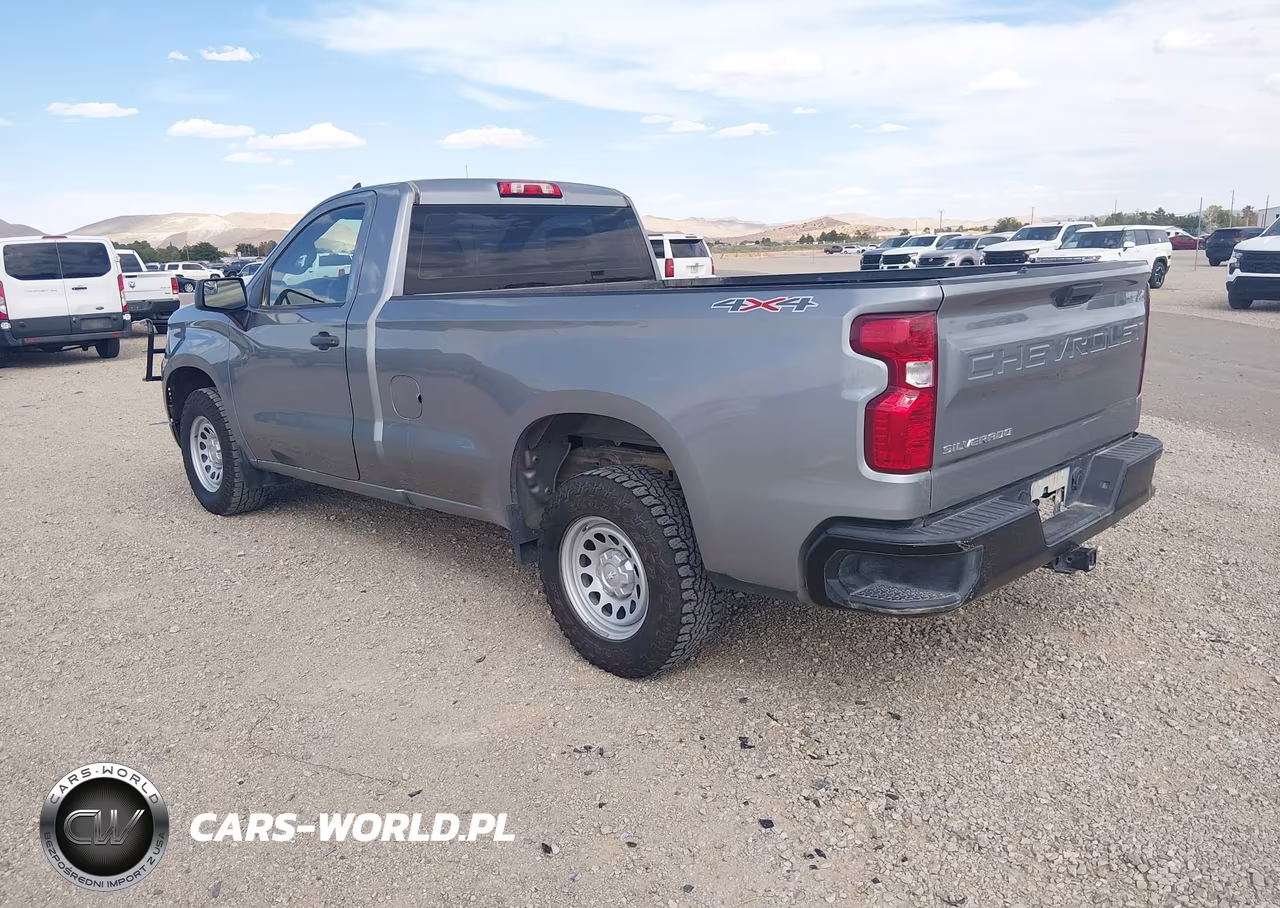 2023 Chevrolet Silverado 1500 4Wd Long Bed Wt VIN:3GCNDAED0PG209885 - 3