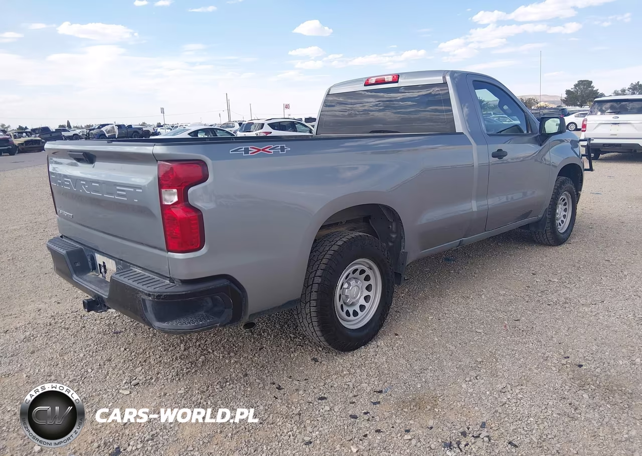 2023 Chevrolet Silverado 1500 4Wd Long Bed Wt VIN:3GCNDAED0PG209885 - 4