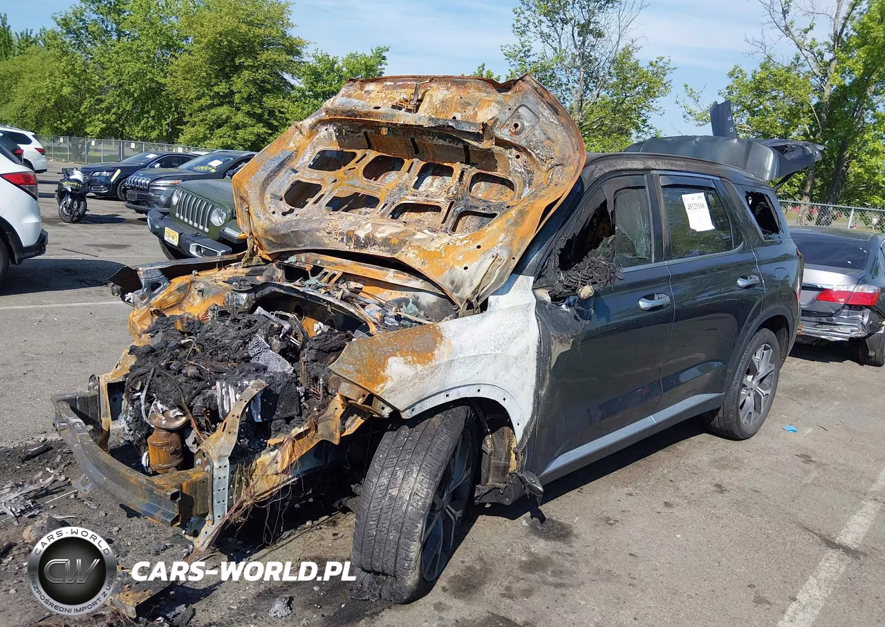 2022 Hyundai Palisade Sel VIN:KM8R4DHE5NU456431 - 2
