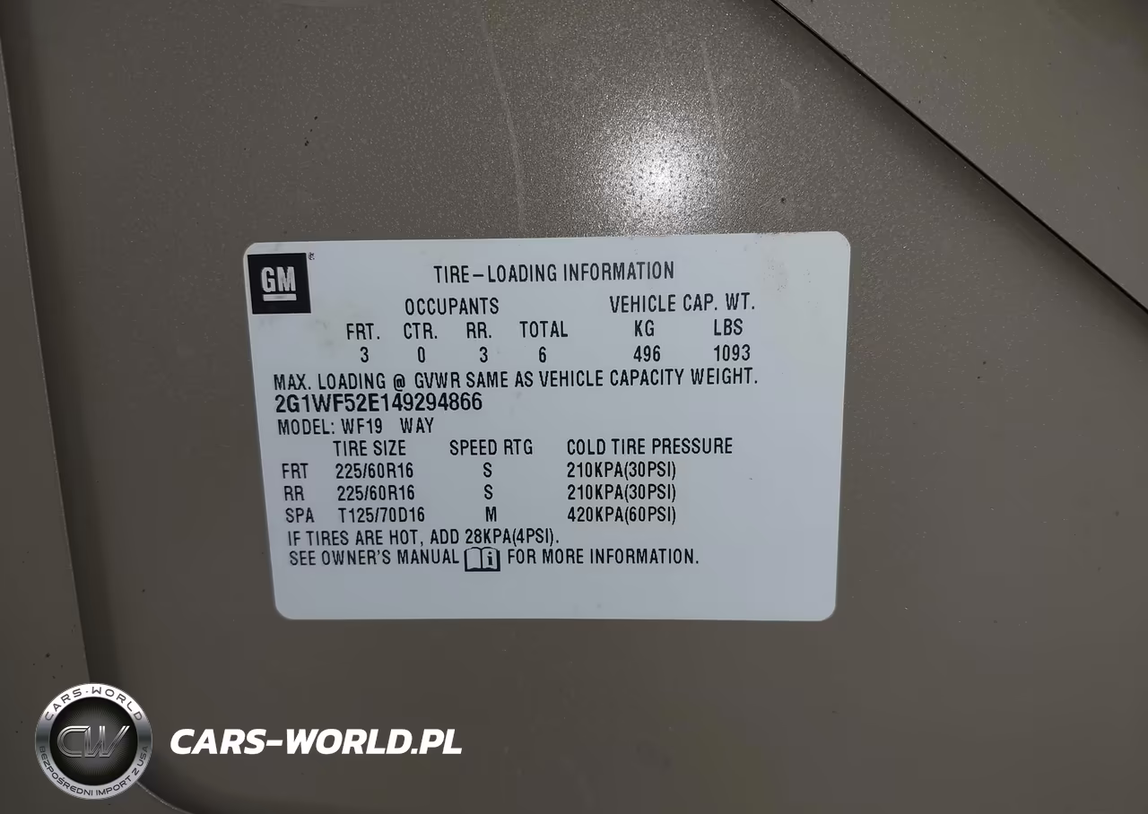 2004 Chevrolet Impala VIN:2G1WF52E149294866 - 9