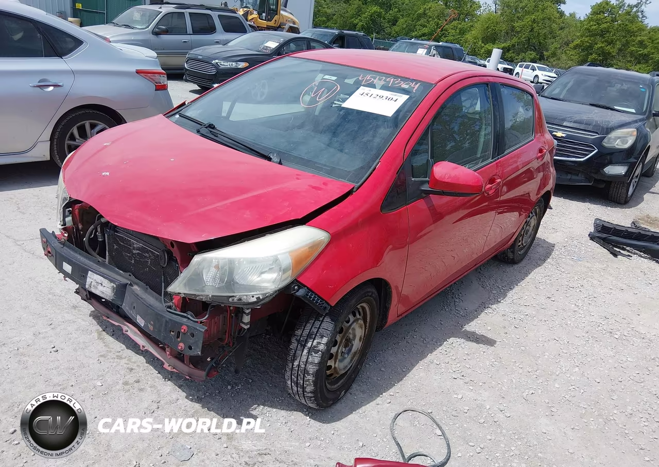 2014 Toyota Yaris L (Tmmf Plant) VIN:VNKKTUD32EA006256 - 2