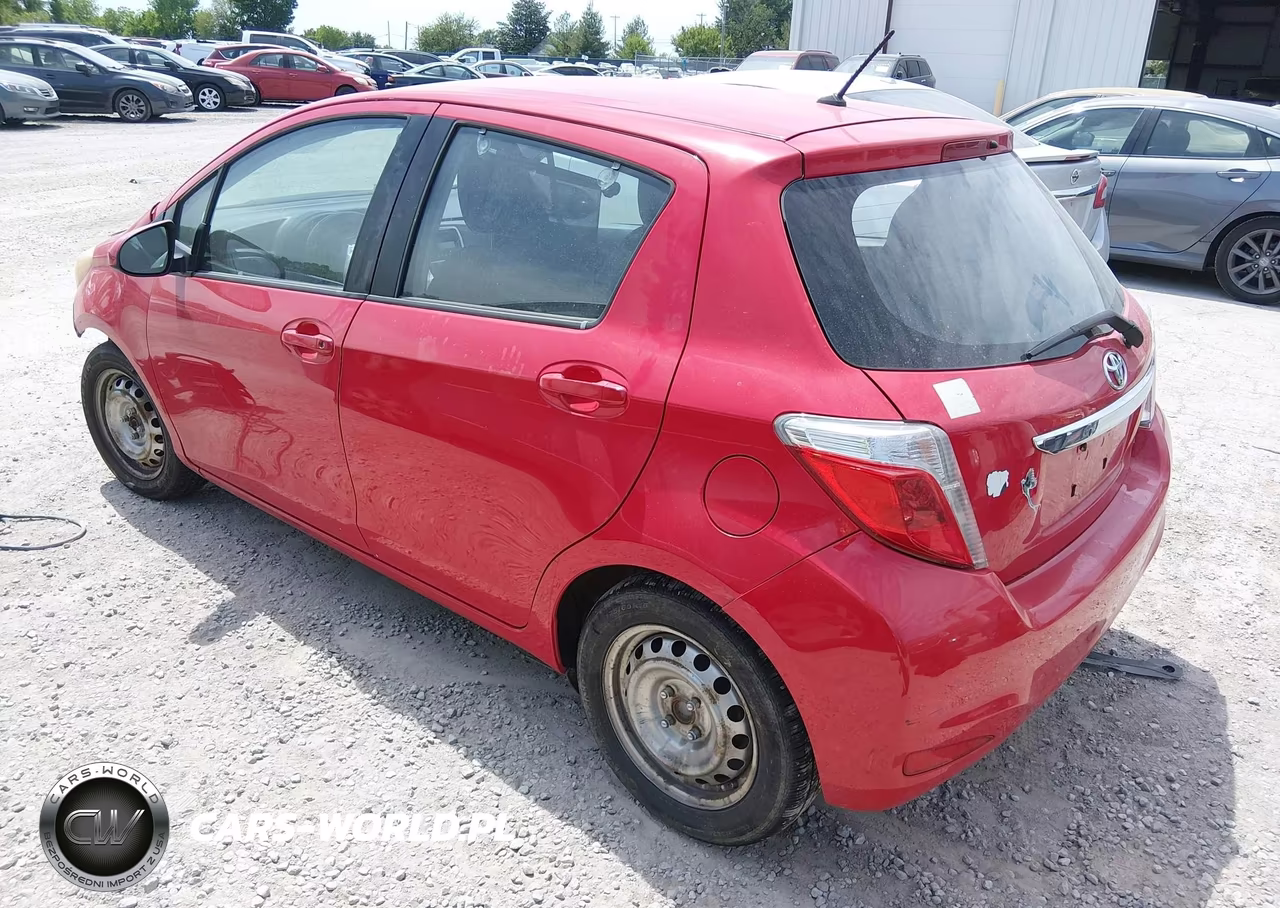 2014 Toyota Yaris L (Tmmf Plant) VIN:VNKKTUD32EA006256 - 3