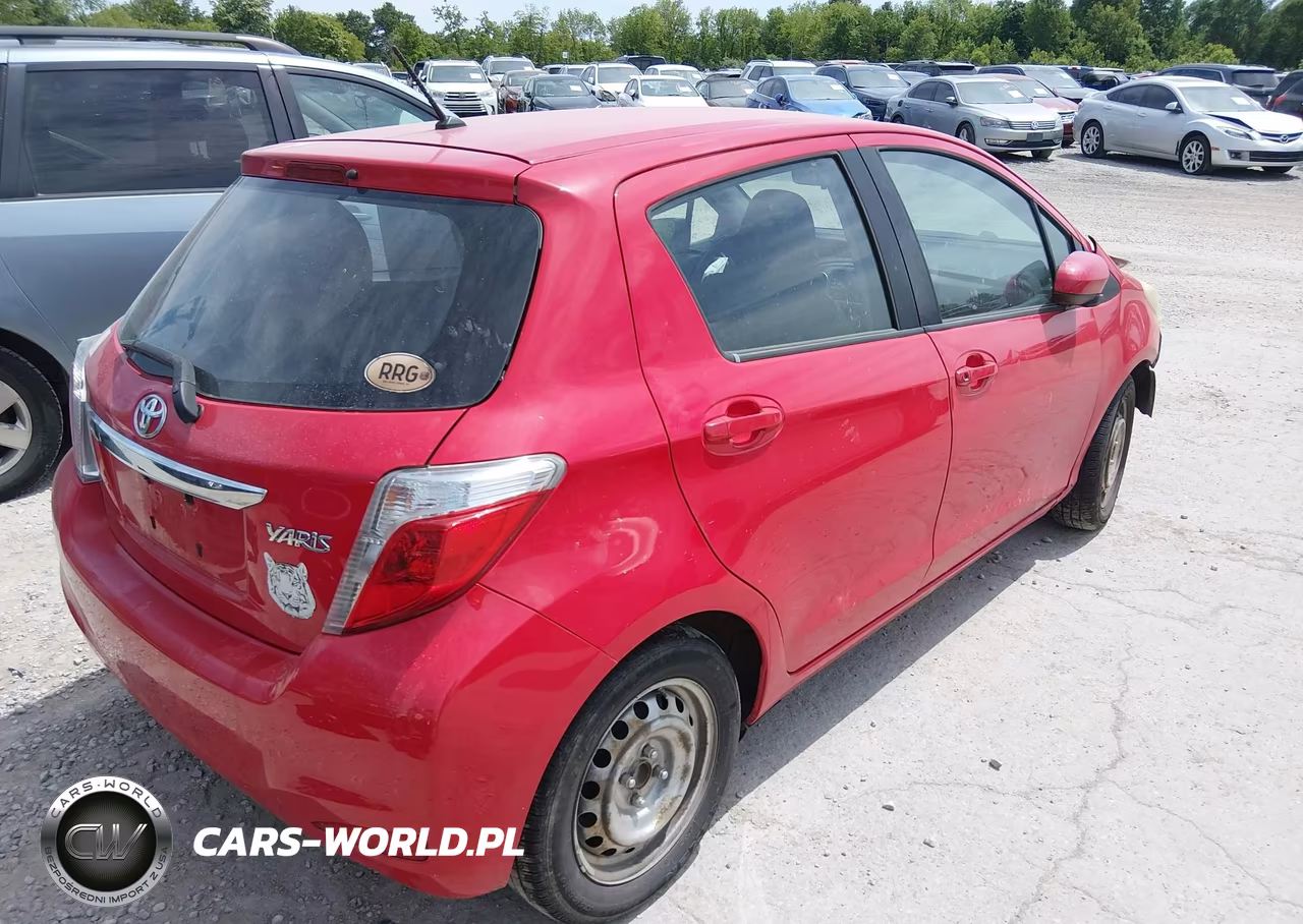 2014 Toyota Yaris L (Tmmf Plant) VIN:VNKKTUD32EA006256 - 4