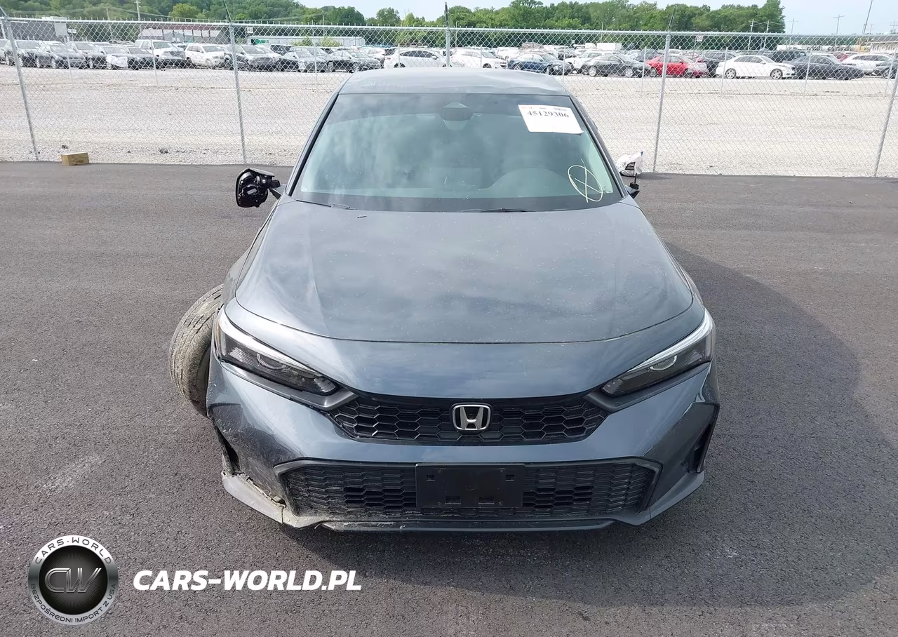 2026 Honda Civic Lx VIN:2HGFE2F24TH543059 - 12