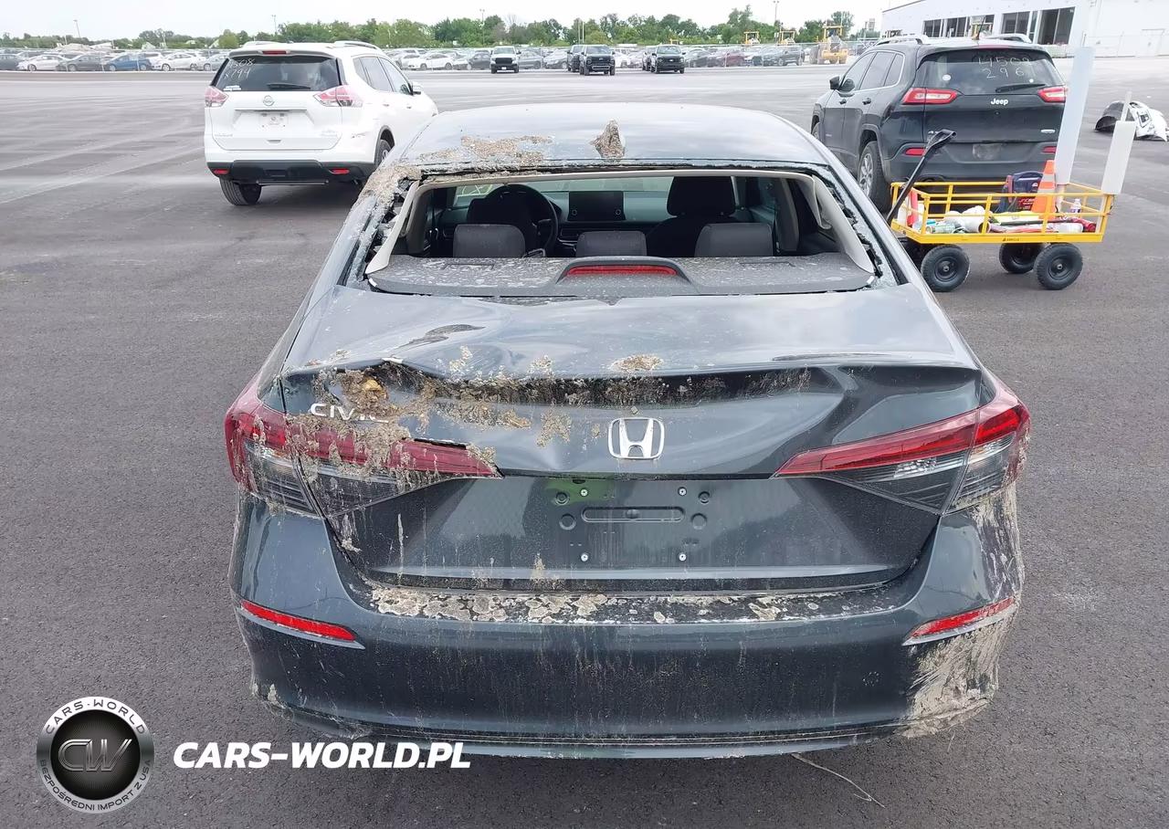 2026 Honda Civic Lx VIN:2HGFE2F24TH543059 - 16