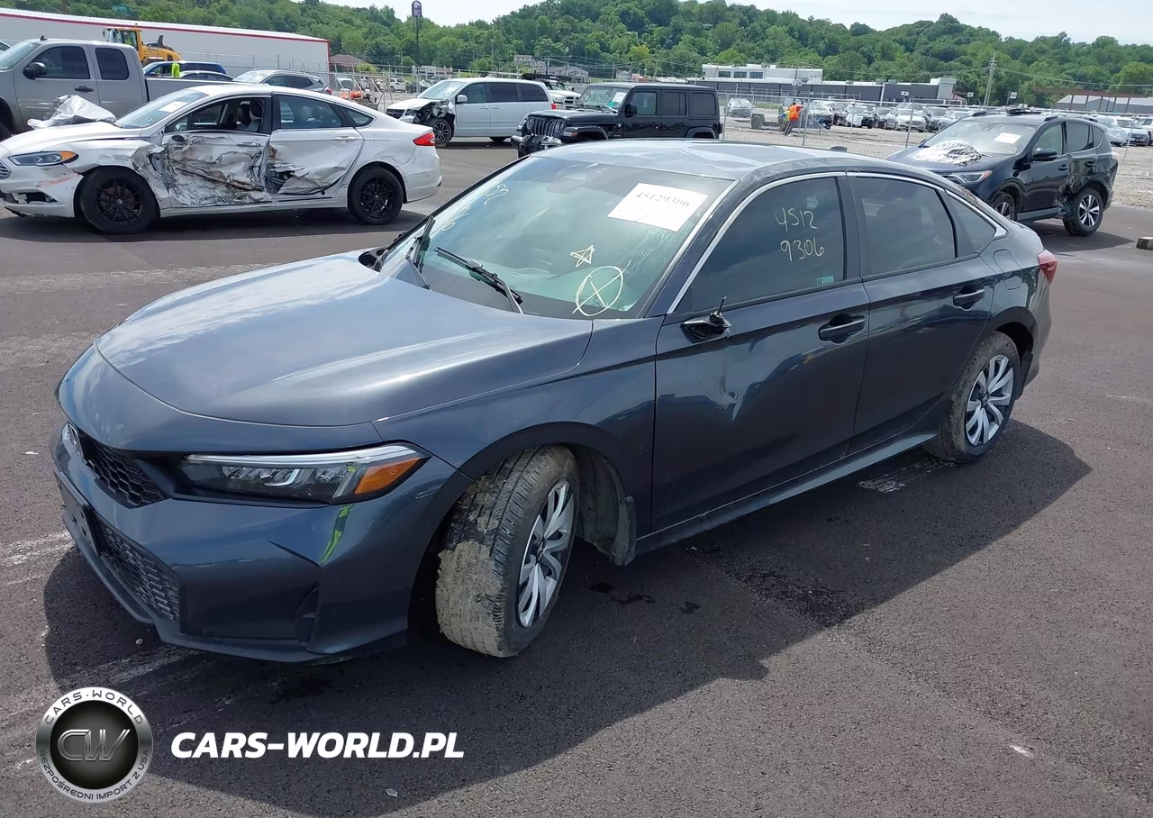 2026 Honda Civic Lx VIN:2HGFE2F24TH543059 - 2
