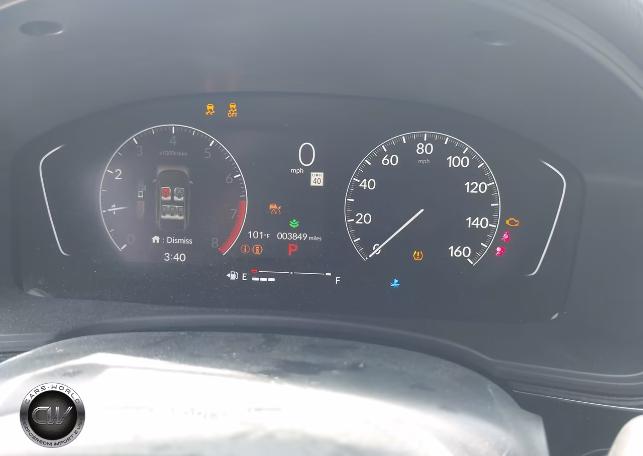 2026 Honda Civic Lx VIN:2HGFE2F24TH543059 - 7