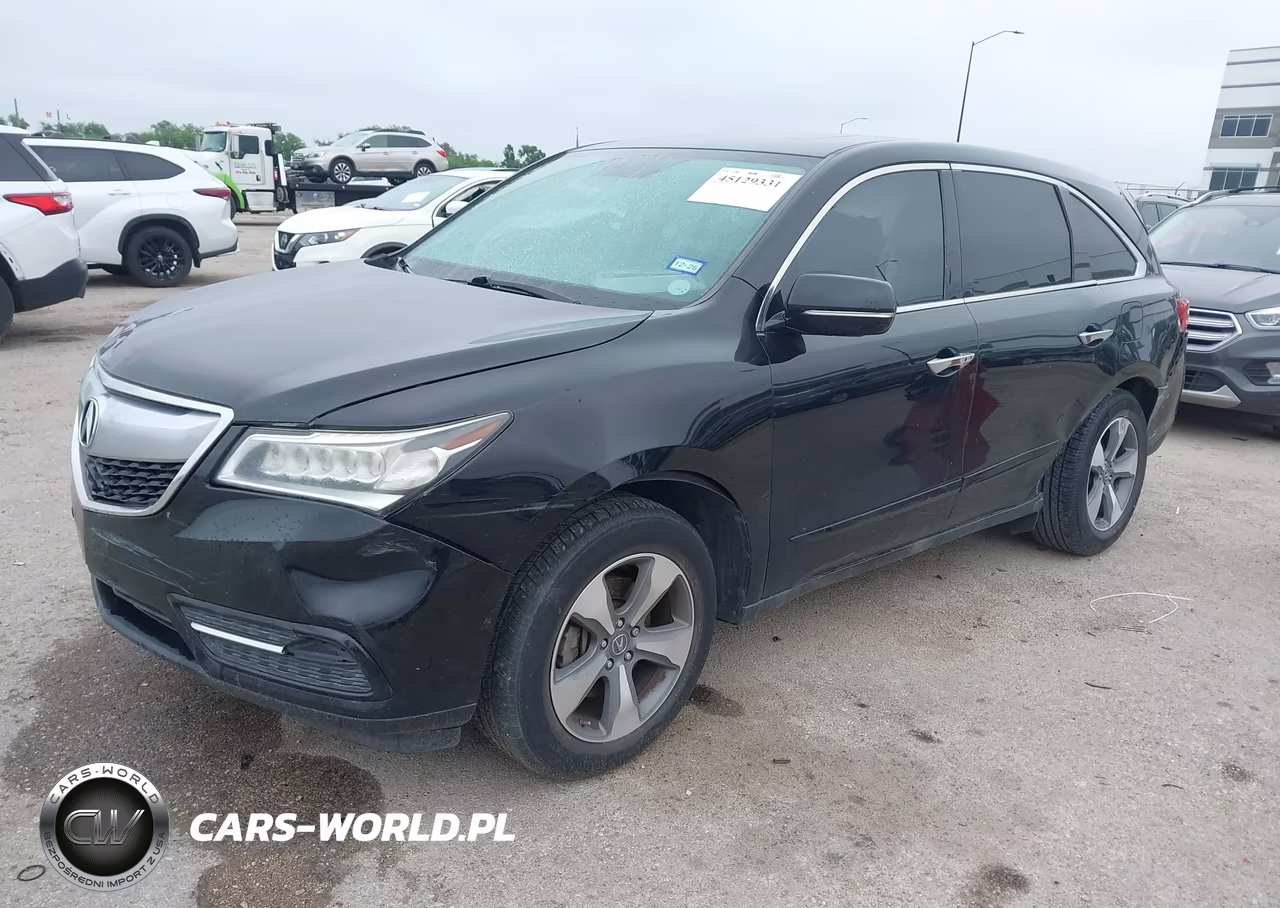 2014 Acura Mdx VIN:5FRYD4H29EB008089 - 2