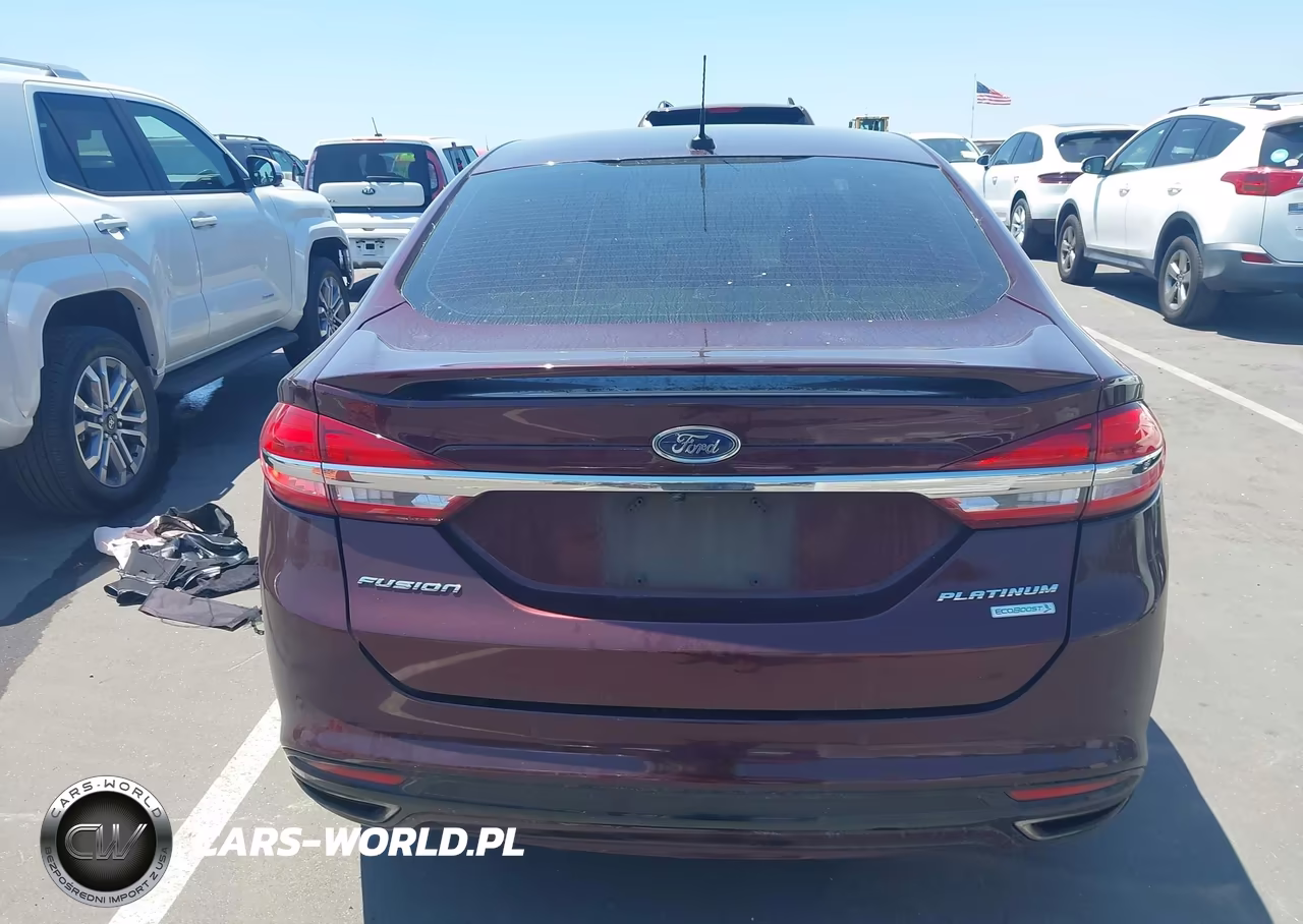 2017 Ford Fusion Platinum VIN:3FA6P0K90HR219544 - 15