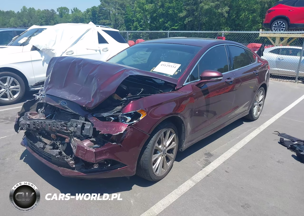 2017 Ford Fusion Platinum VIN:3FA6P0K90HR219544 - 2