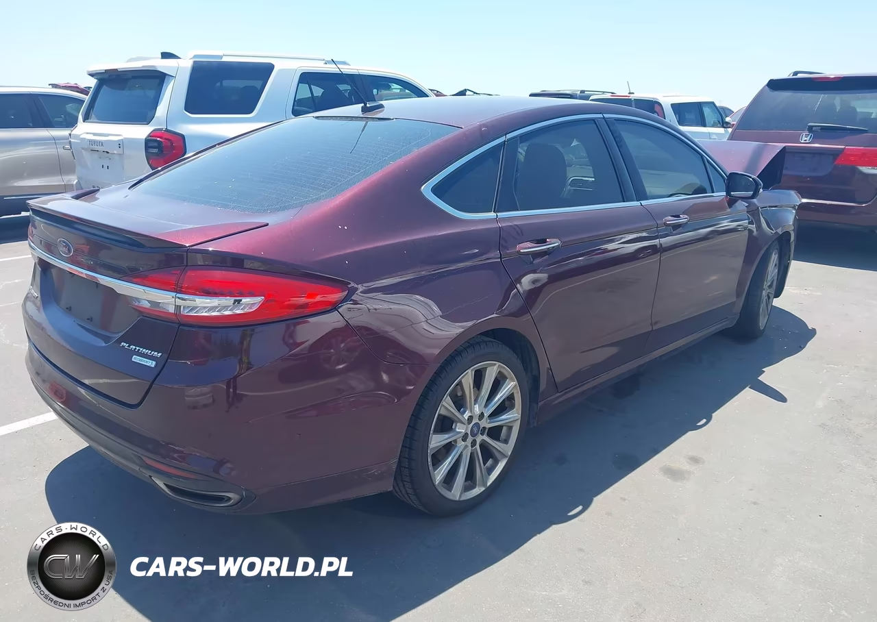 2017 Ford Fusion Platinum VIN:3FA6P0K90HR219544 - 4