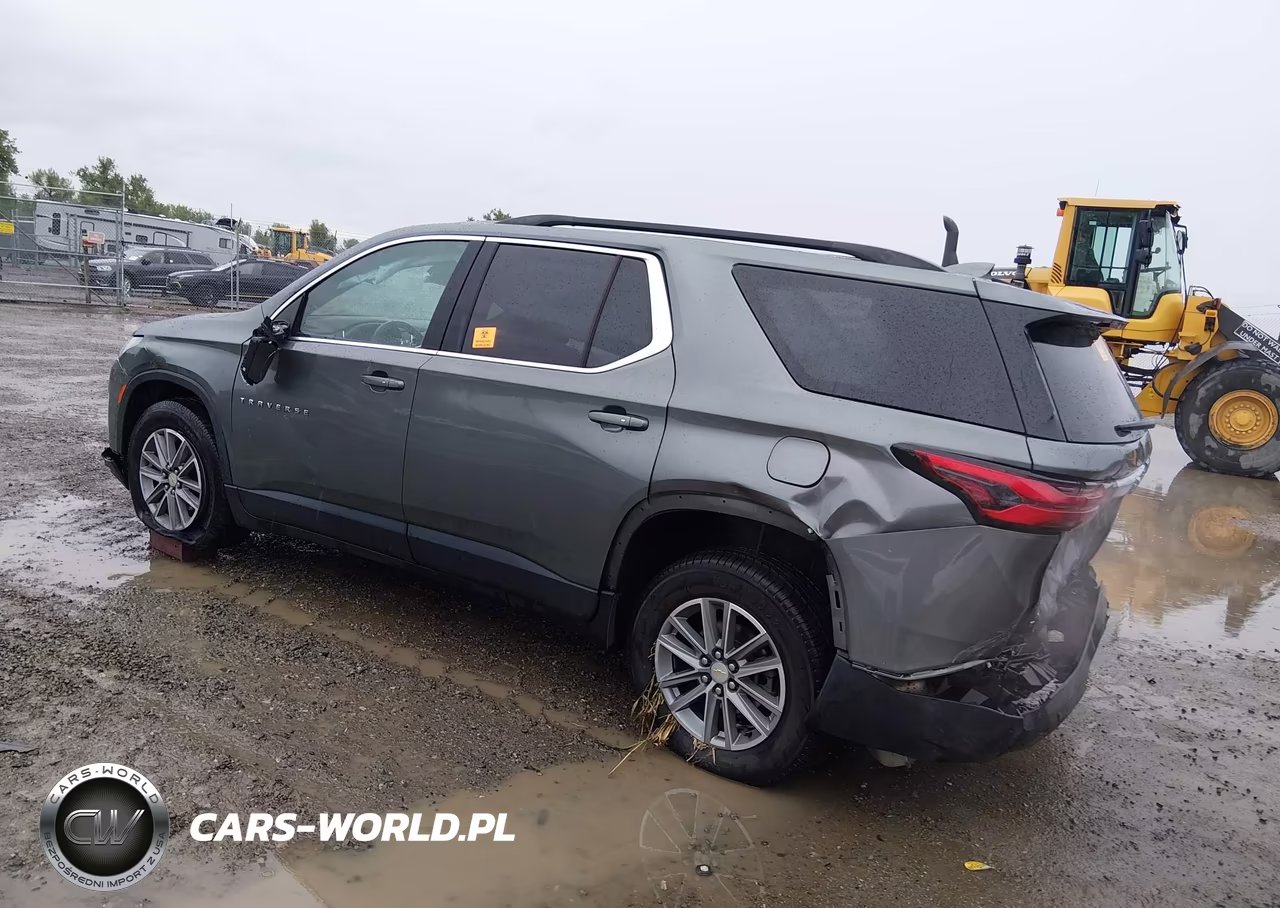 2022 Chevrolet Traverse Awd Lt Cloth VIN:1GNEVGKW2NJ125074 - 3