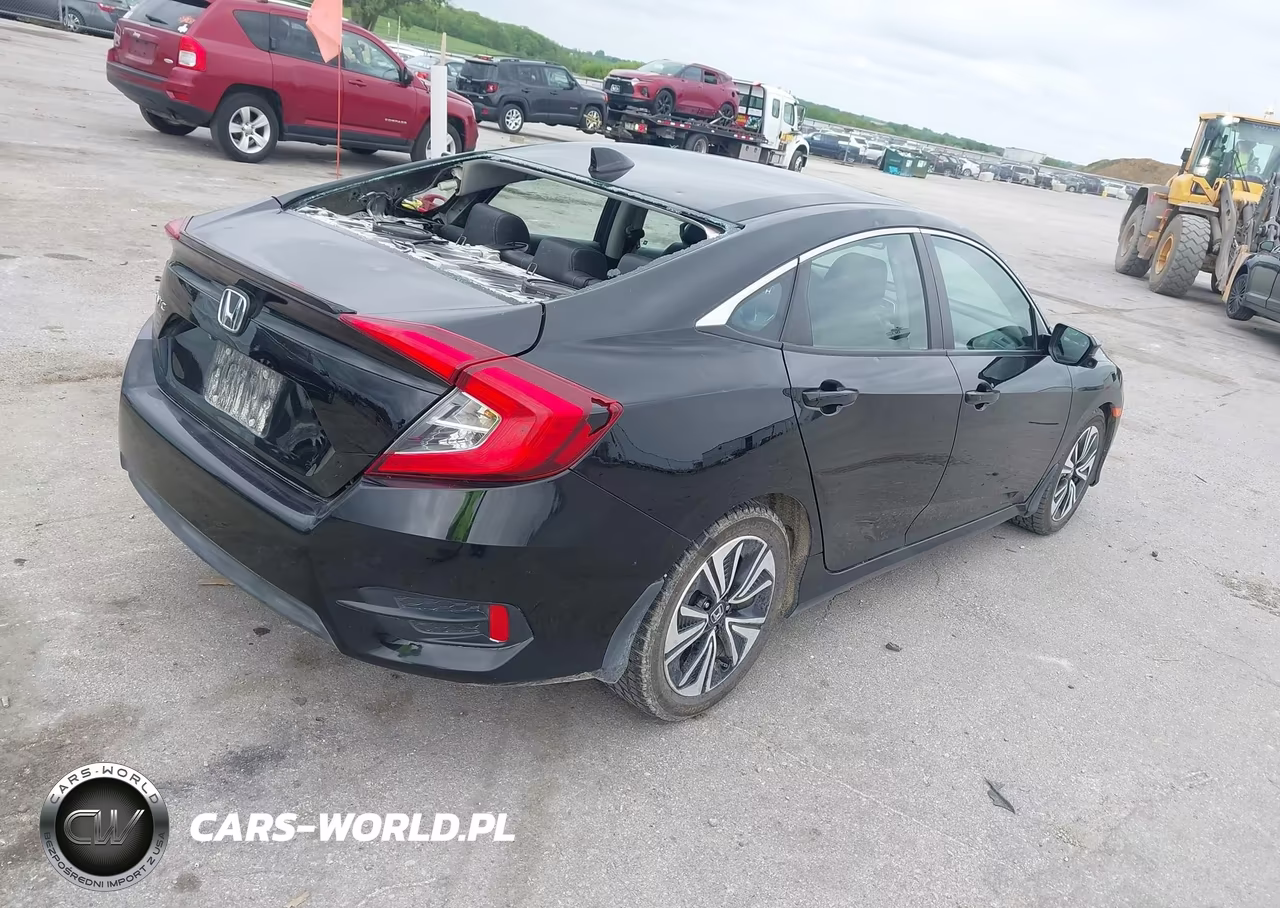 2017 Honda Civic Ex-L VIN:19XFC1F72HE019454 - 4