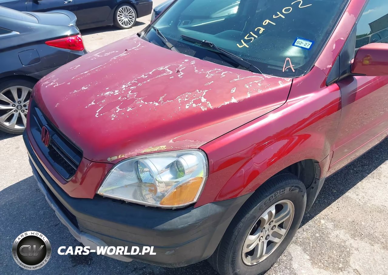 2003 Honda Pilot Ex-L VIN:2HKYF18653H526888 - 15