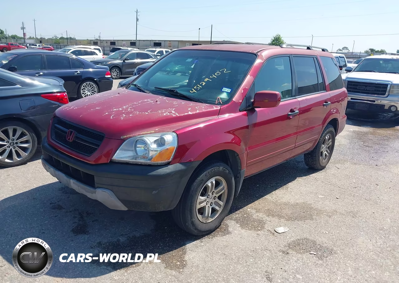 2003 Honda Pilot Ex-L VIN:2HKYF18653H526888 - 2