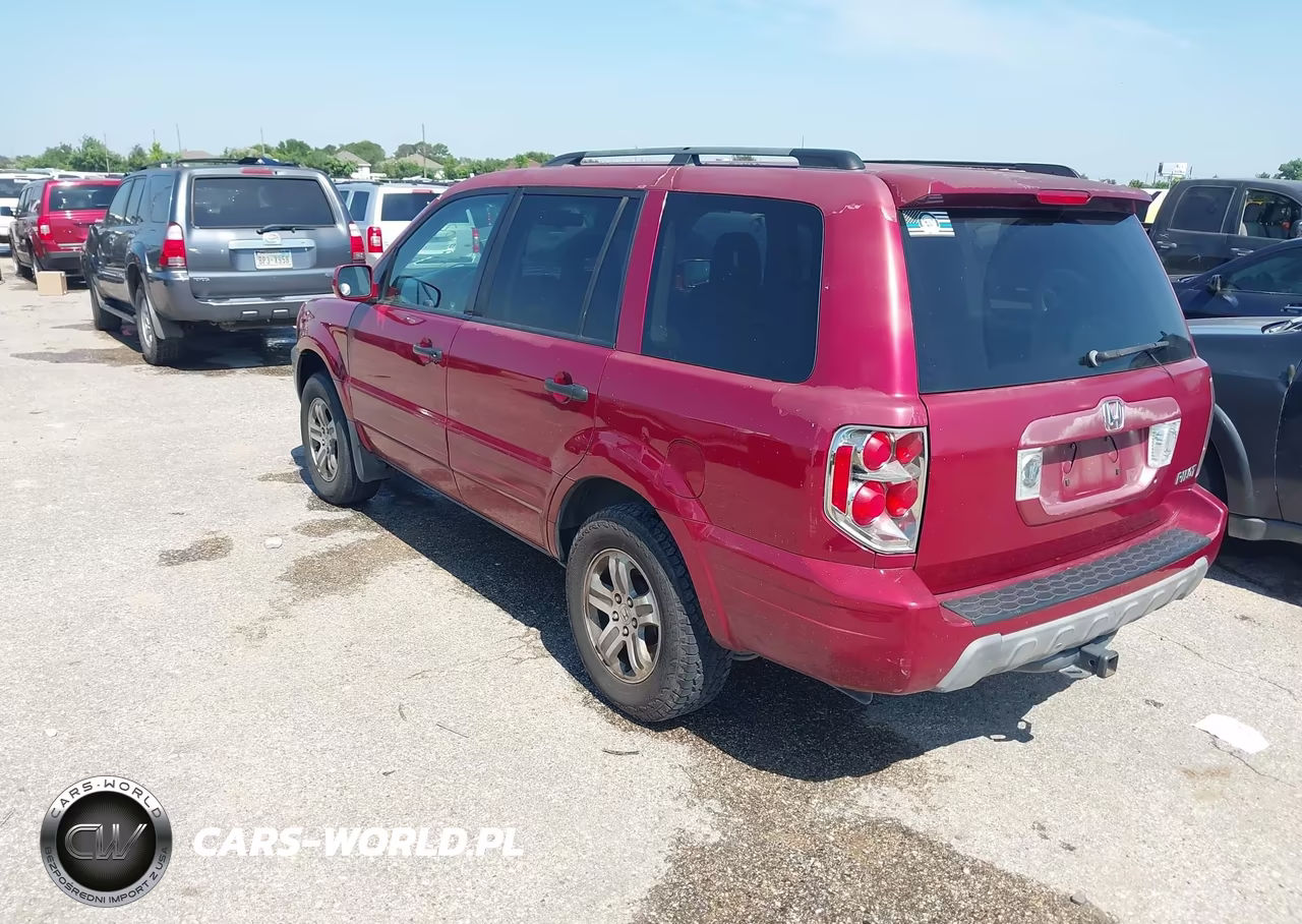 2003 Honda Pilot Ex-L VIN:2HKYF18653H526888 - 3