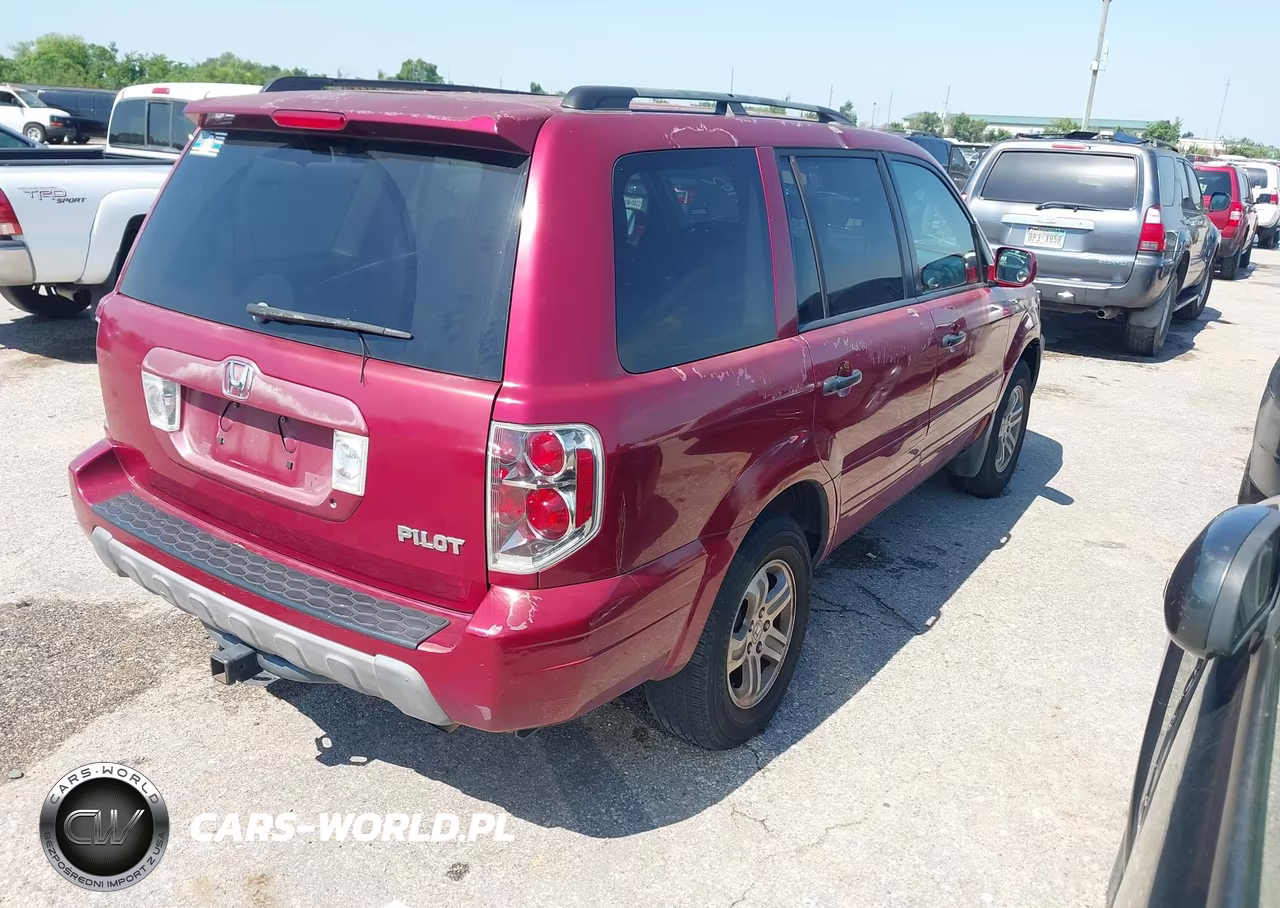 2003 Honda Pilot Ex-L VIN:2HKYF18653H526888 - 4