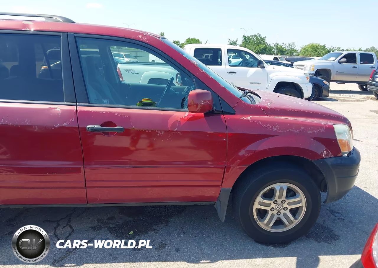 2003 Honda Pilot Ex-L VIN:2HKYF18653H526888 - 6