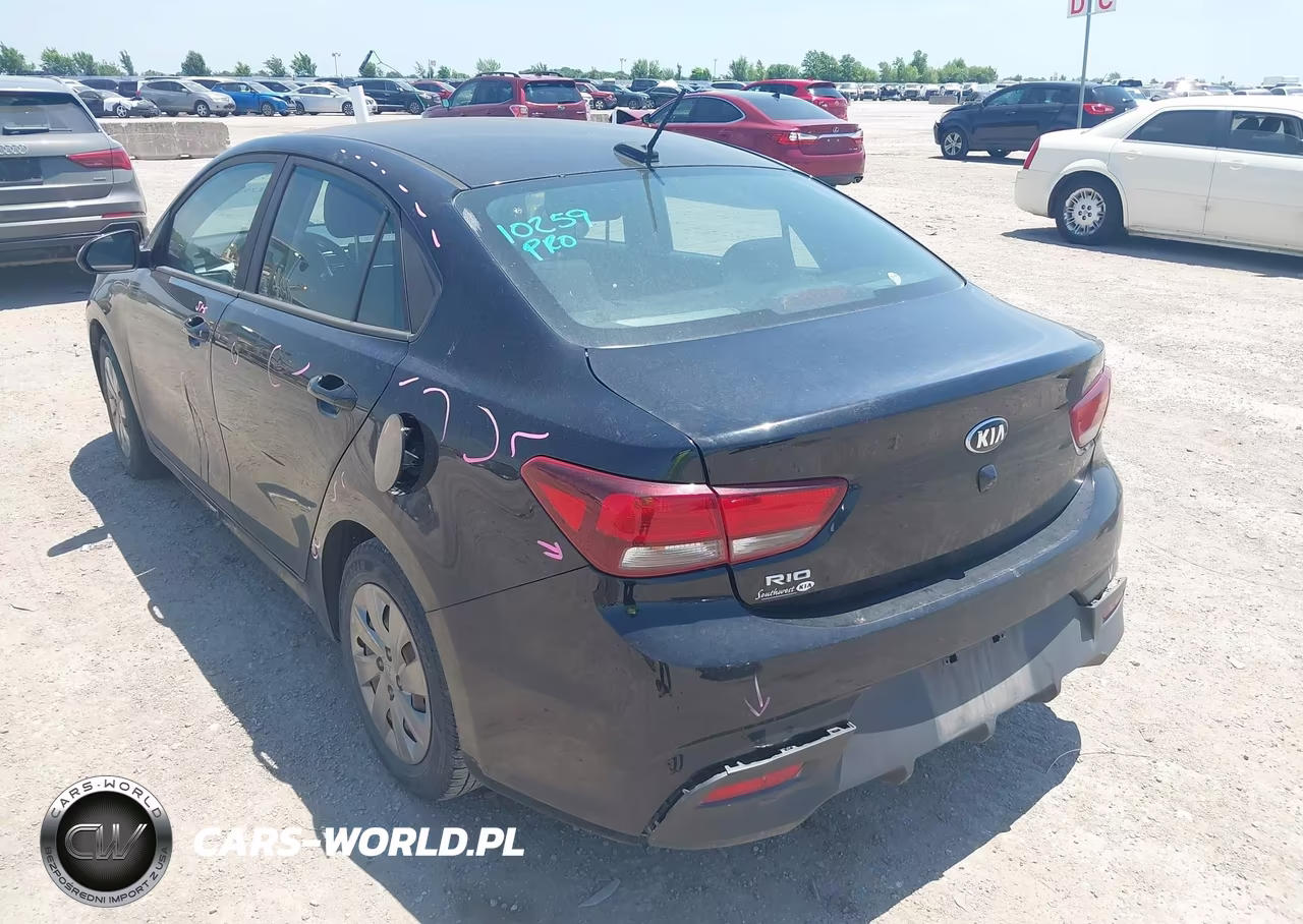 2019 Kia Rio Lx VIN:3KPA24AB7KE220364 - 3