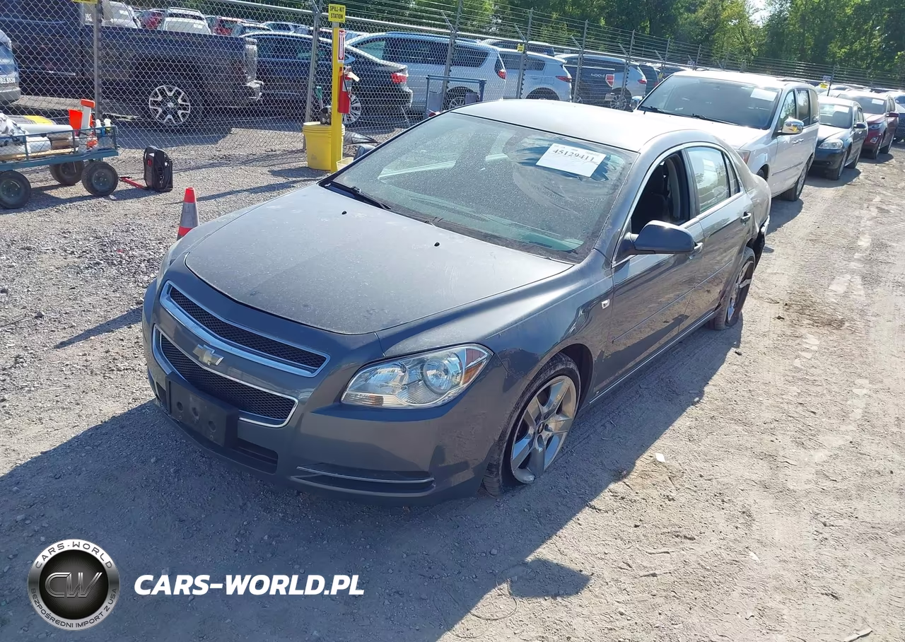2008 Chevrolet Malibu Lt VIN:1G1ZH57B384257431 - 2