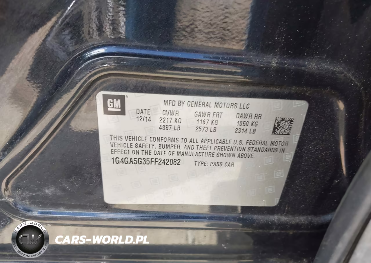 2015 Buick Lacrosse VIN:1G4GA5G35FF242082 - 9
