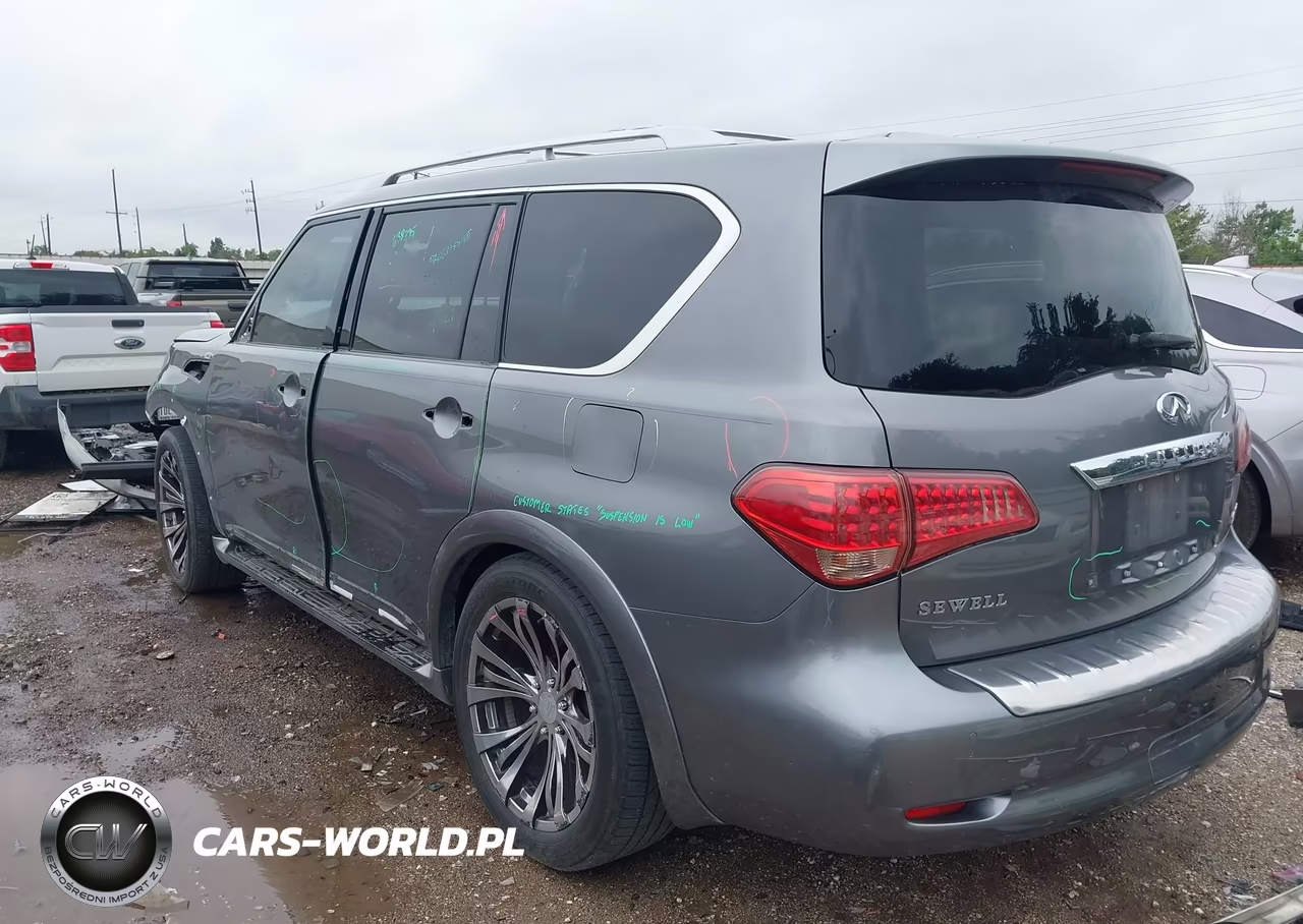 2017 Infiniti Qx80 VIN:JN8AZ2NC3H9430190 - 3