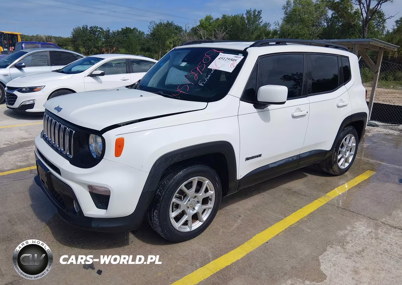 2021 Jeep Renegade Latitude Fwd VIN:ZACNJCBB3MPM77554 - 2