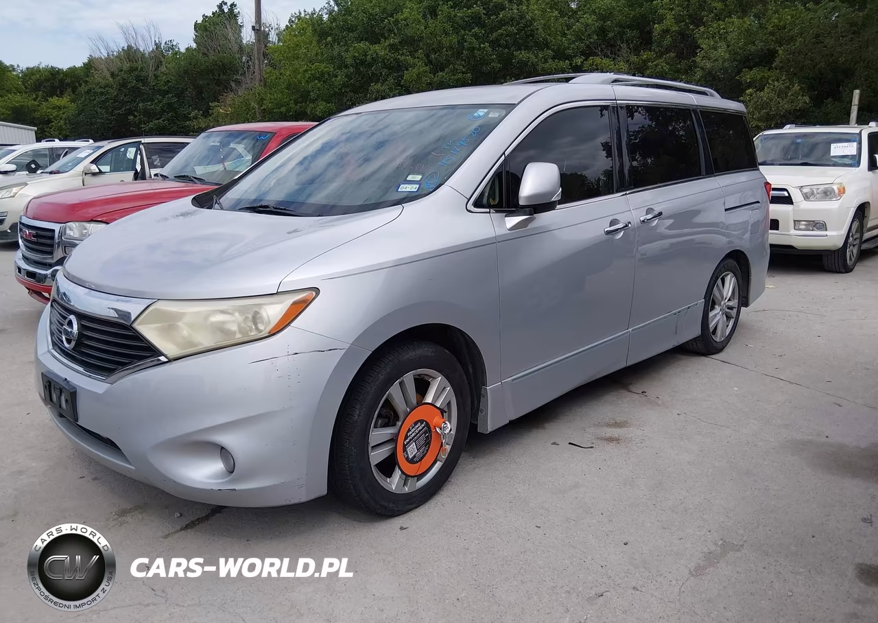 2012 Nissan Quest Sl VIN:JN8AE2KP3C9032778 - 2