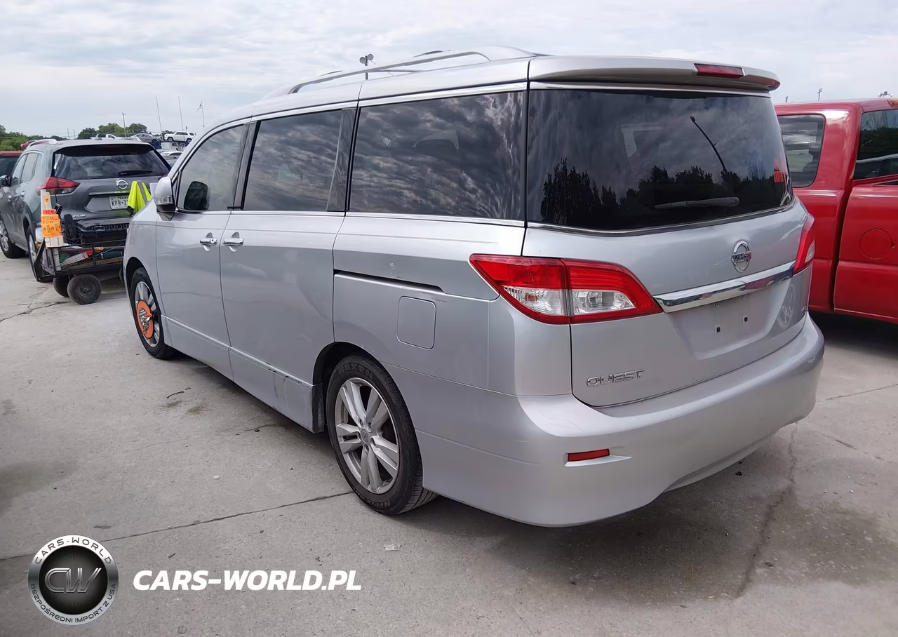 2012 Nissan Quest Sl VIN:JN8AE2KP3C9032778 - 3