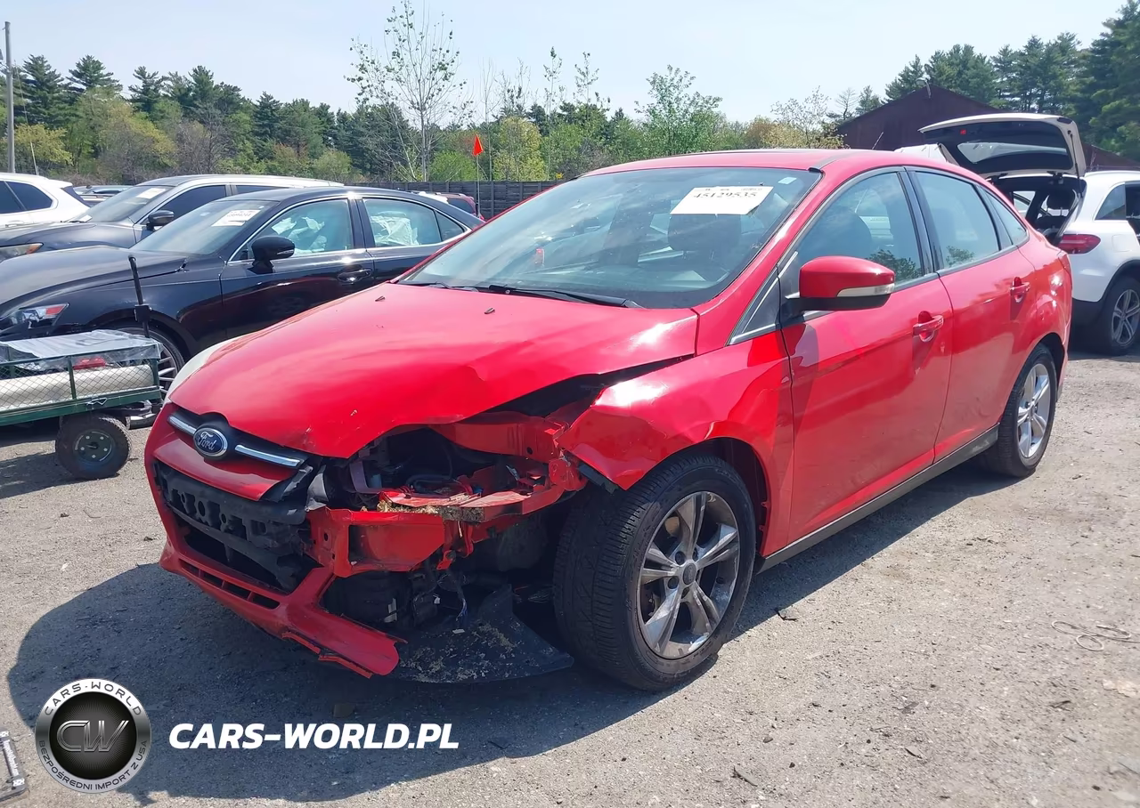 2013 Ford Focus Se VIN:1FADP3F29DL336814 - 2