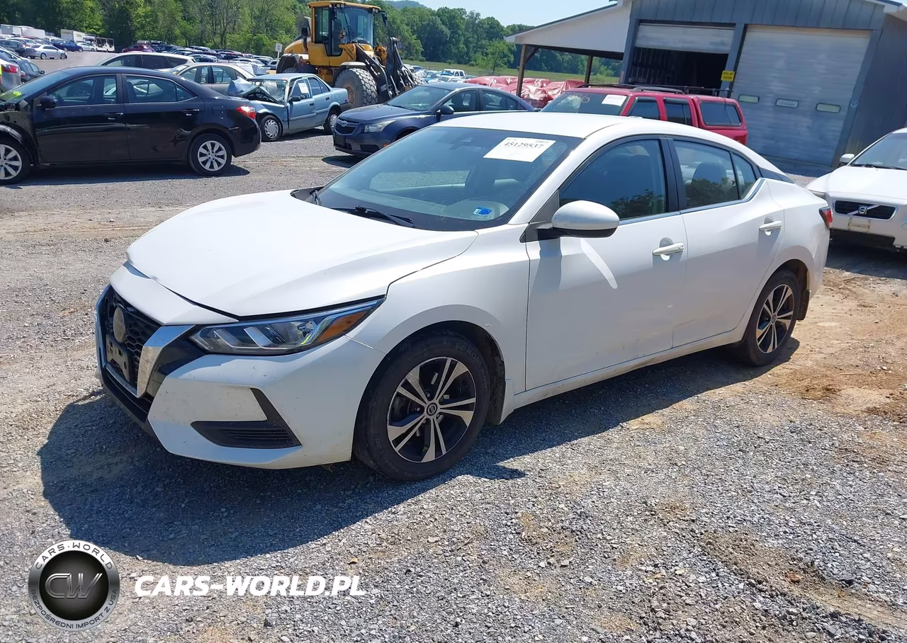 2023 Nissan Sentra Sv Xtronic Cvt VIN:3N1AB8CV0PY272166 - 2