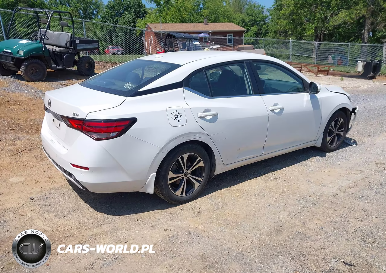 2023 Nissan Sentra Sv Xtronic Cvt VIN:3N1AB8CV0PY272166 - 4