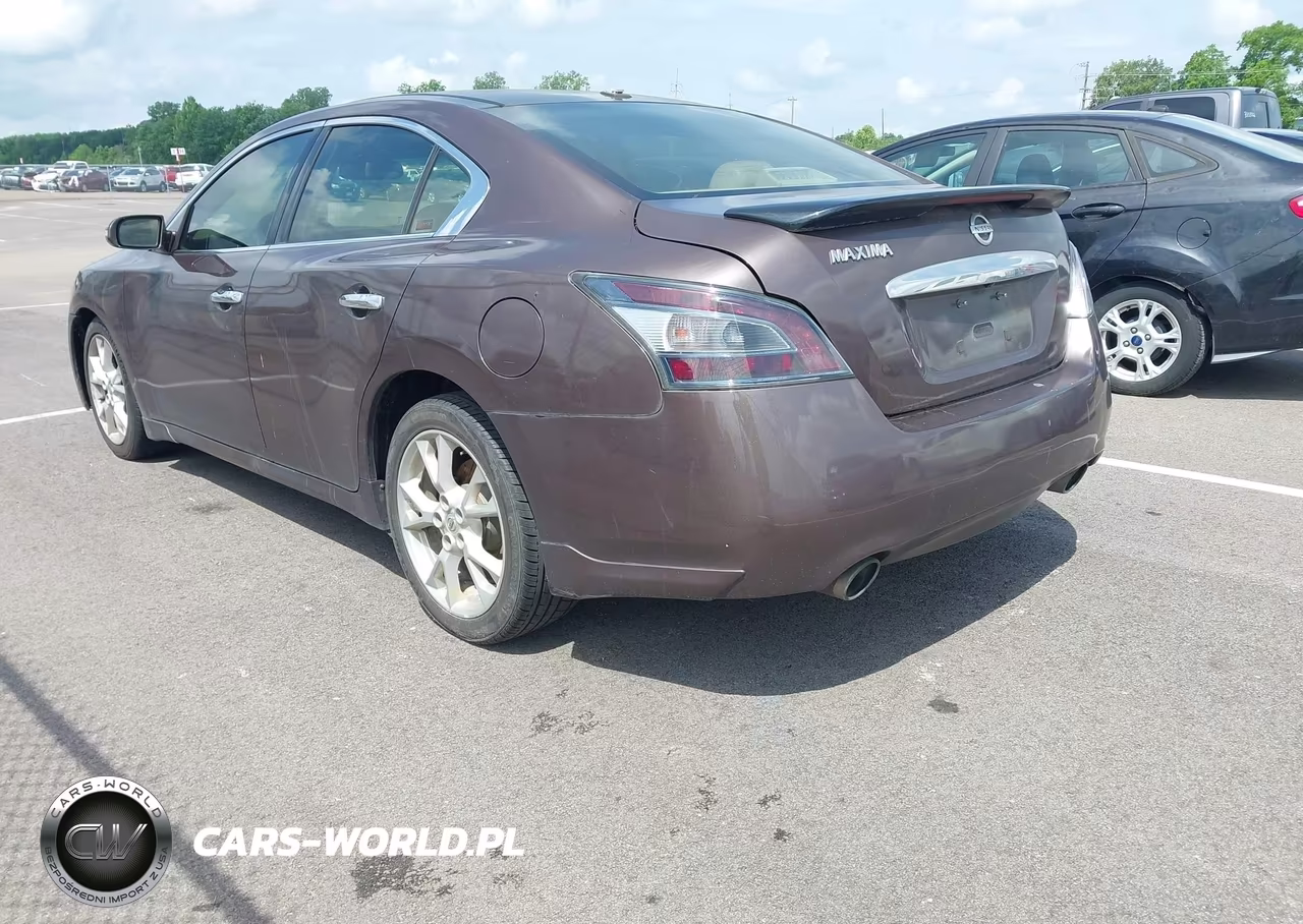 2012 Nissan Maxima 3.5 Sv VIN:1N4AA5AP2CC800690 - 3