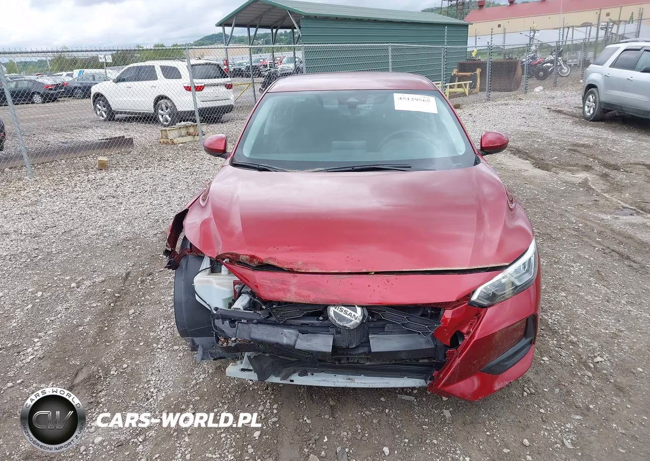 2020 Nissan Sentra Sv Xtronic Cvt VIN:3N1AB8CV4LY309343 - 12